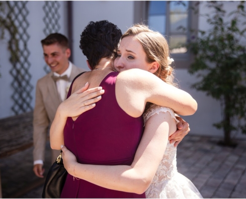 Hochzeitsfotograf-Freihof-Prichsenstadt_0076 Gratulationen der Gäste an das Brautpaar im Freihof Prichsenstadt