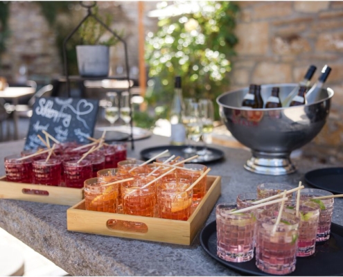 Hochzeitsfotograf-Freihof-Prichsenstadt_0079 Sektempfang im Freihof in Prichsenstadt