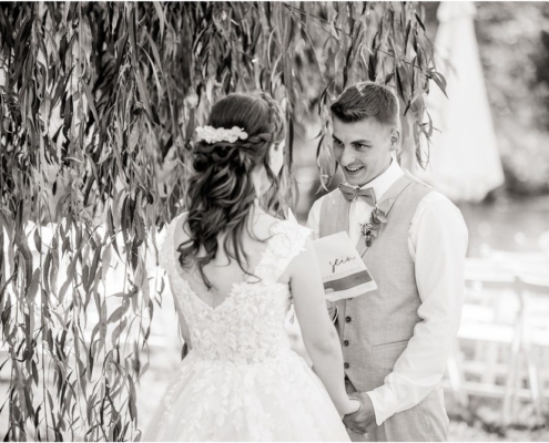 Hochzeitsfotograf-Freihof-Prichsenstadt_0105 Privates Ehegelübde vom Brautpaar im Freihof in Prichsenstadt